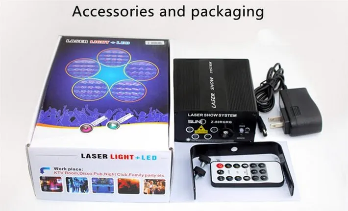 BAR CLUB LED EFFERTS LIGHT RG LASER Blue LED LED LEVERING DJ Home Party 5 Lens 120 Patterns تظهر إظهار الإسقاط الضوئي المحترف