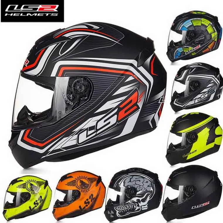 2016 Nuovo LS2 FF352 OFF Road Casco moto integrale ABS Caschi moto cross country 18 tipi di colori TAGLIA L XL XXL