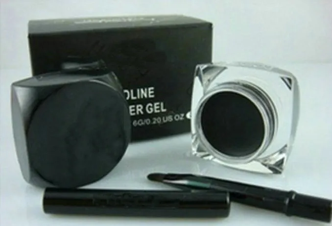 New eyeliner Makeup NEW Black Eyeliner Waterproof Gel Liner brush7159453