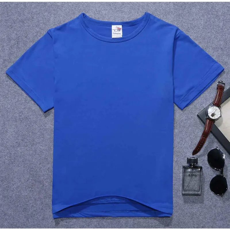 Camisetas de material modal de alta elasticidad para hombre, impresión gratuita de su logotipo, ropa para hombre, camisetas deportivas transpirables para viajes al aire libre, camisetas deportivas de verano