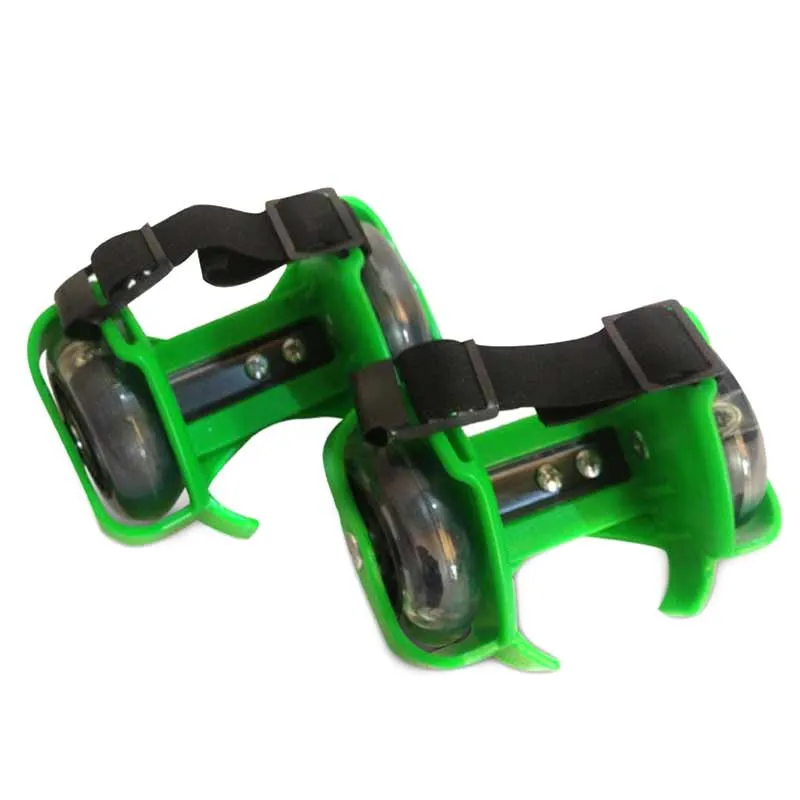 Grid High Quality Fire Wheel Shoes Children Flashing Roller Small