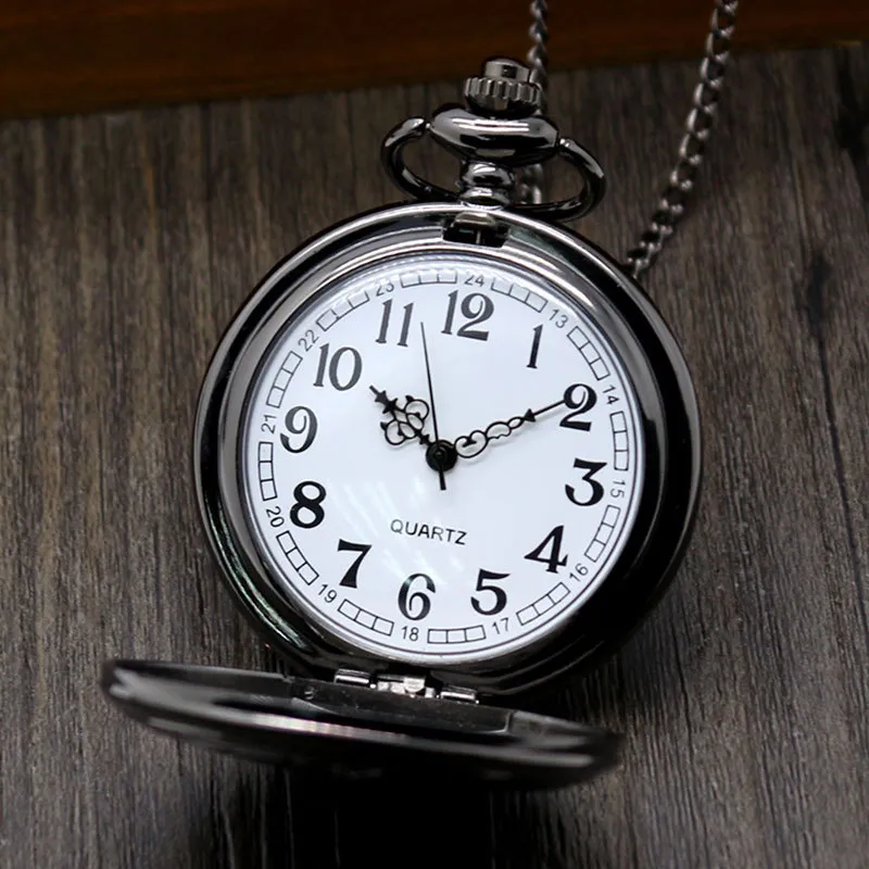 Wholesale Mix Quartz watches Necklace Chain Bronze pocket watches PW057