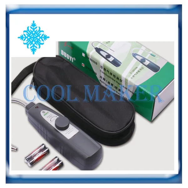 Sistema de ar condicionado automático detector de vazamento de refrigerante testador de gás halogênio com presente r134a r410a r22 r600a5541955