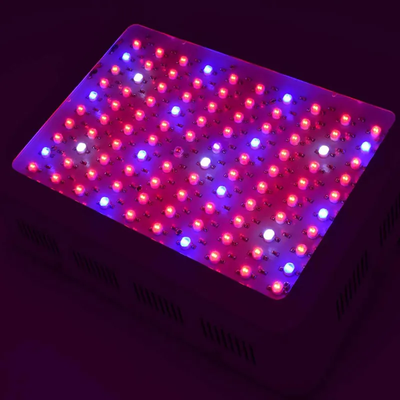 High Power 1500W LED Grow Light with 9 Band Full Spectrum for Indoor Plants Hydroponic Systems