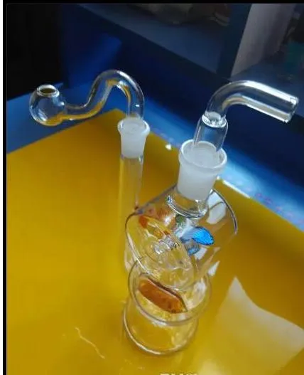 2016 Laatste Glass Hookah Special Design Bong Filter Functies met Lamp Glass Filter Pot en Glass Water Pipes