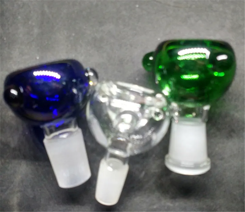 10mm 14mm 18mm mannelijke vrouwelijke gewricht glazen rokende kom voor hoofdy bong pyrex bubbler en asvanger droge kruiden kommen