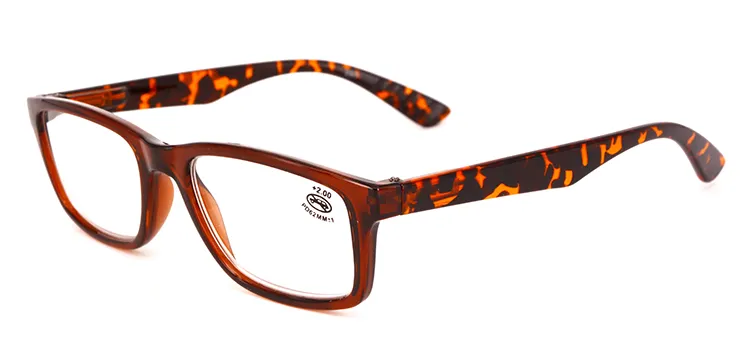 Occhiali Da Lettura A Mezza Montatura Per Lettori Da Uomo TR90 Per - Foto 9