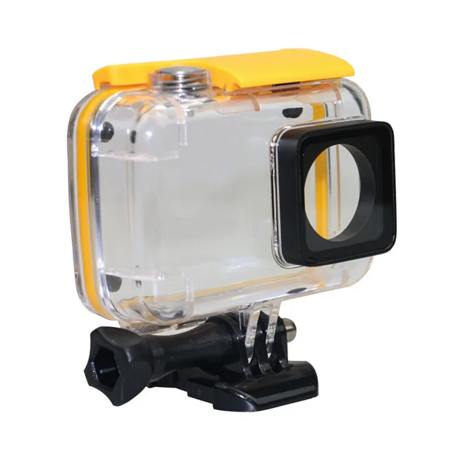 Capa protetora à prova d'água para câmera esportiva xiaoyi 4k, 45m, proteção à prova d'água para câmera de ação xiaoyi