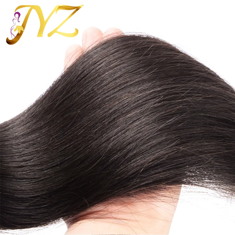 Top Quality 100 Brésilien cheveux purs cheveux humains couleur naturelle extension droite bon marché Hair non traité 4 Bundleslot Quality83869144516795