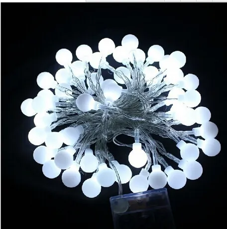 10 m 100 diody LED zasilane baterią Ball Ball Light Light Fairy Home Hotel Christmas Bar Party Ball Dekoracja imprezy ślubnej