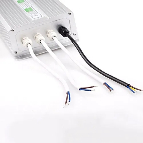 Gratis frakt AC110V 220V DC 12V 100W 150W 200W LED Utomhus Vattentät Transformator LED Driver Switch Strömförsörjning IP67