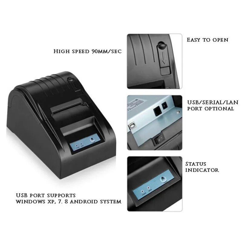 TP-5806 58mm Small Bill Printer High Quality Low Price Hot Selling