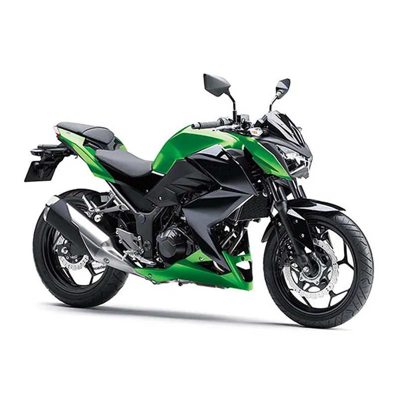 Ny motorcykel Tank Pad Protector Sticker Dekal Gas Bränsle Knee Grip Traction Side för Kawasaki Z250 2013-2015
