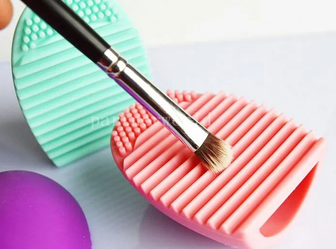 Gant de nettoyage d'oeufs avec poignée MakeUp Brosse à récurer Conseil  d'épuration Brushhegg cosmétique Brosse à cosmétiques