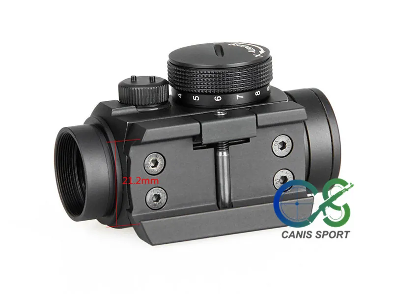 PPT Ny ankomst Taktisk 1x Red Dot Scope Engagment 1x Black for Outdoor Sport ViewFinder CL201065125030