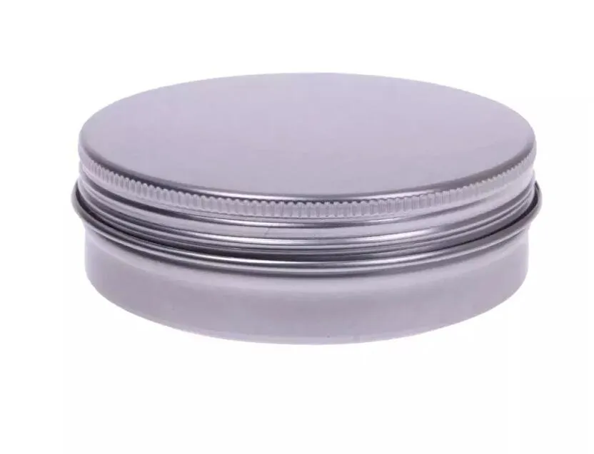 Empty Aluminum Cream Perfume Jar Tin 5 10 15 30 50 100g Cosmetic Lip Balm Containers Nail Derocation Crafts Pot Bottle