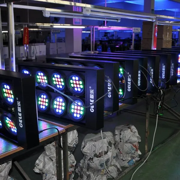 High power 96x3W 8 Eyes RGBW LED Blinder Light RGBW LED Audience Light for Stage