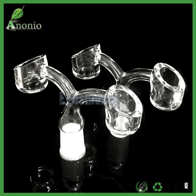 Rgosmoker 2016 Nuovo Arrivo di Alta Qualità 4mm di Spessore Domeless Doppie Teste Quarzo Club Banger Chiodo 10mm 14mm 18mm Chiodi Al Quarzo Maschio e Femmina