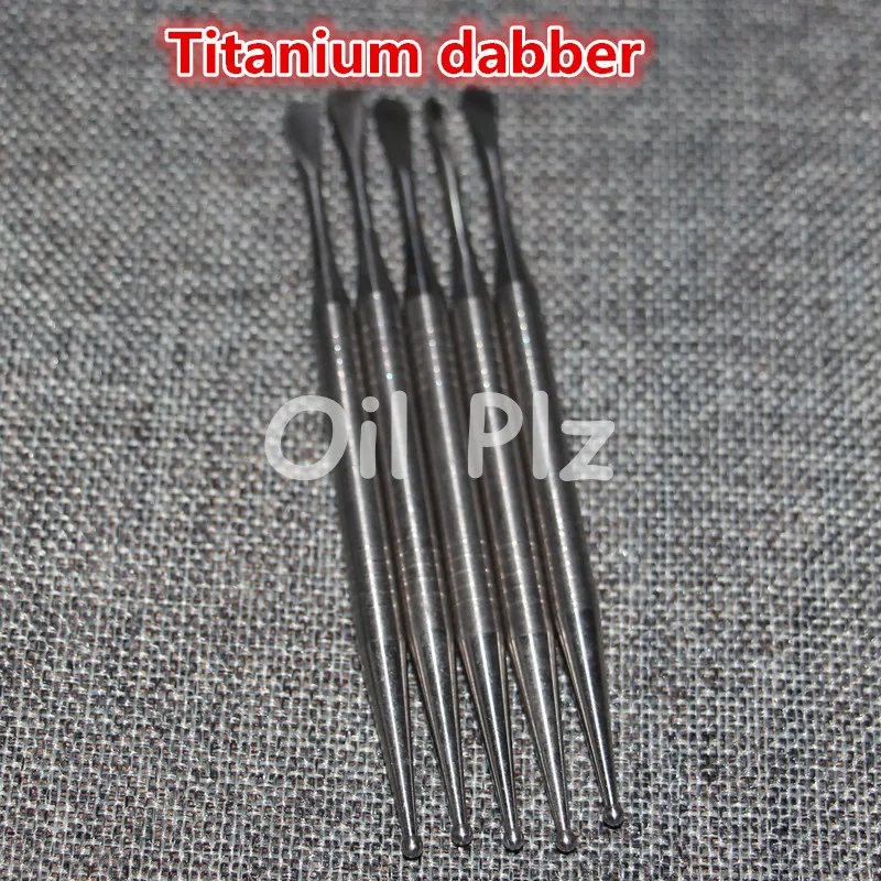 Narzędzia Ręczne Ze Stali Nierdzewnej E Papieros Dabber Narzędzie Titanium Dab Nail do Wax Suche Herb Slase temu G5 Vgo Ryllet Atmos Micro Atomizer Vaporeizer Pen