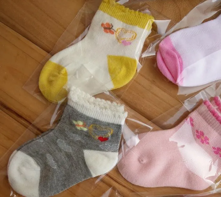 Moda yeni doğmuş bebek yürümeye başlayan çorap çocuklar kız erkek karikatür pamuk çorap birçok tasarımlar karışık renkler Noel hediyesi 0-12M damla nakliye
