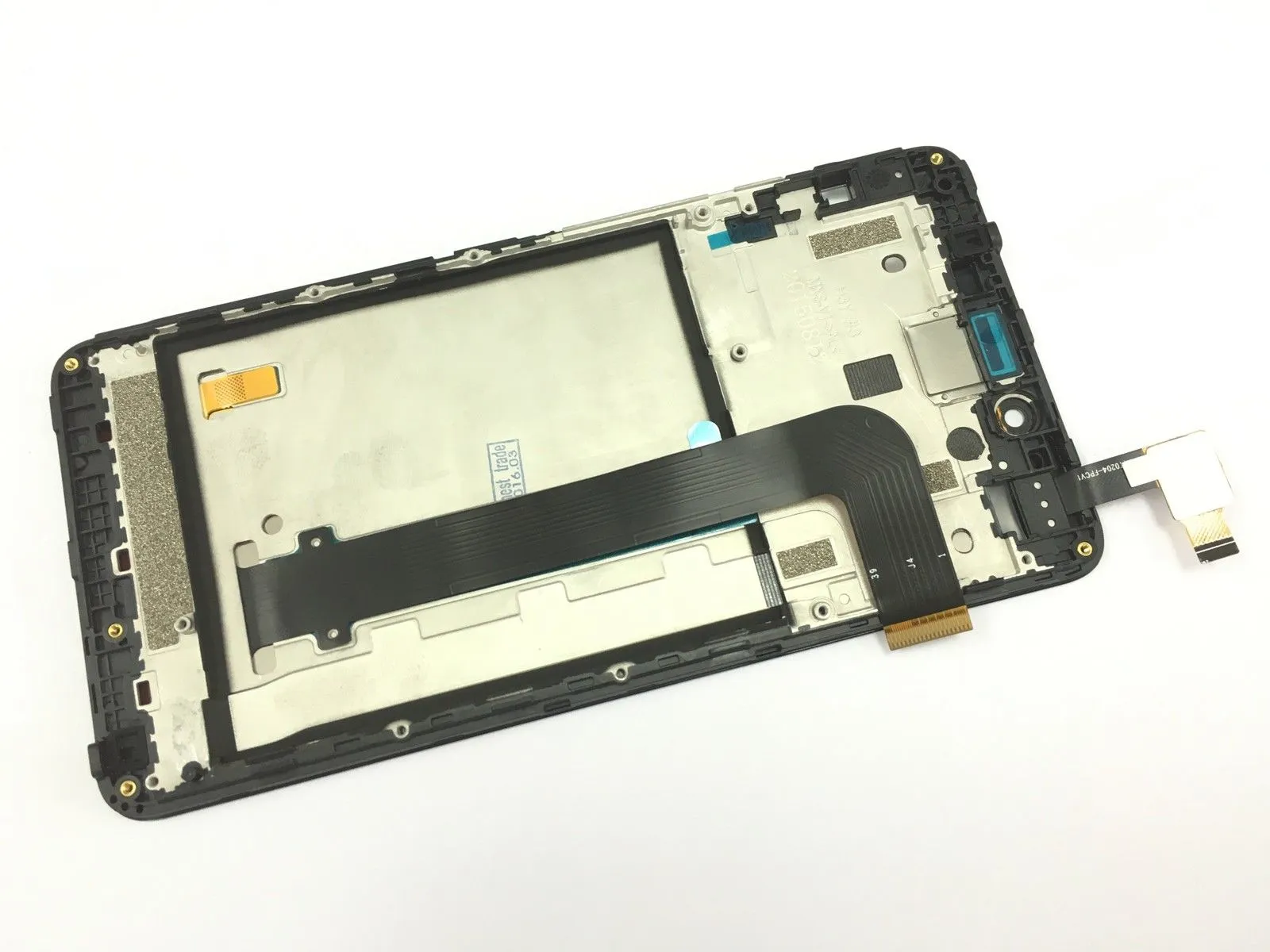 Svart full LCD-skärm Pekskärm + Ram för Xiaomi Hongmi Not 2 (RedMi)