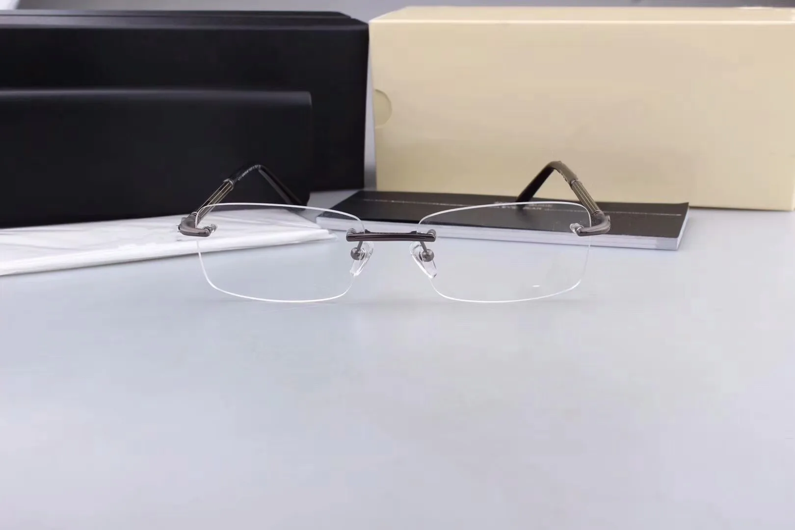New eyeglasses frame MB Spectacle Frame eyeglasses for Men Women Myopia Glasses frame clear lens With Original case