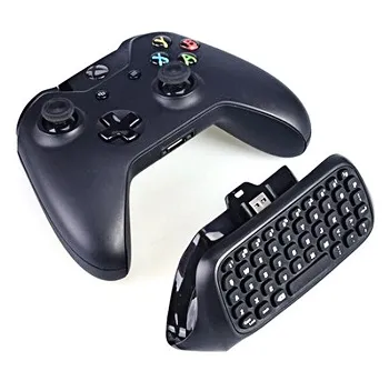 2.4G Mini Bluetoothe Беспроводной ChatPad Test Message Qwerty Клавиатура для Xbox One Slim Controller Клавиатуры USB-приемник