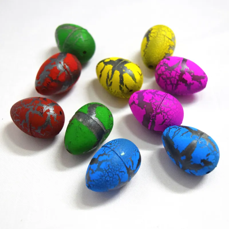 미니 귀여운 마법의 성장 디노 계란 재미 있은 장난감 부화 공룡 물을 추가 어린이를위한 여러 가지 빛깔의 공룡 계란 도매 도매