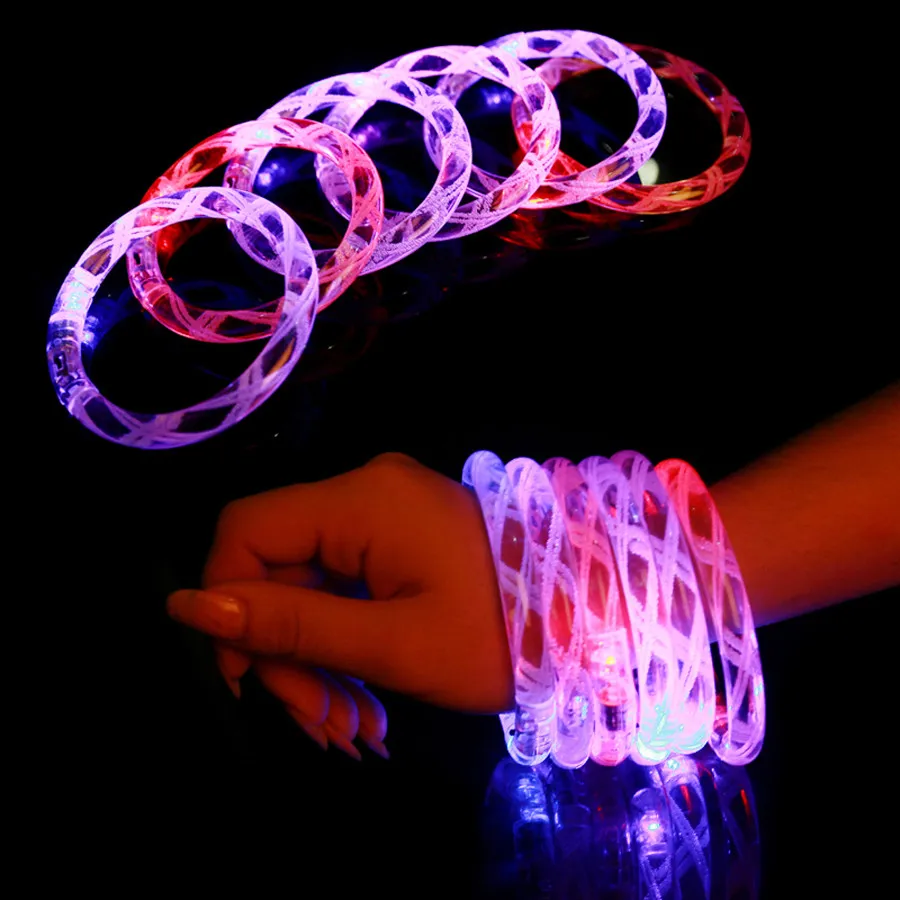 LED bracelet Light Acrylic Bangle (2)