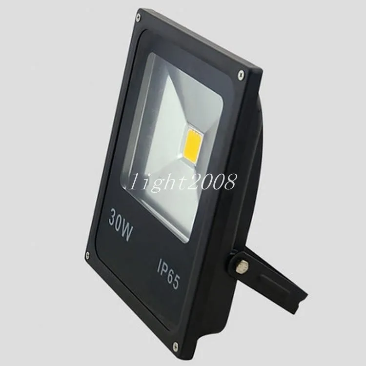 IP65 Wodoodporna 10 W 20W 30W 50W LED Floodlight Outdoor Project Lampa Floodlights COB Oświetlenie 85-265V Super jasne światła powodziowe