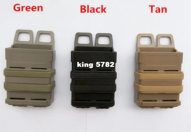 A revista rápida de bolsa de engrenagem tripla MOLLE Airsoft rápido bolsa de bolsa MAG MOLLE / 5.56 mm rápido mag M4 bolsa revista coldre