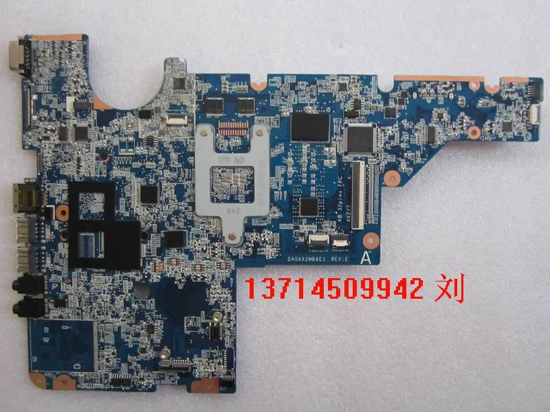 592808-001搭載HP CQ62 CQ42 G62 G62 Laptop Motherboard DDR3 AMDチップセット100％完全テスト済みOKと保証