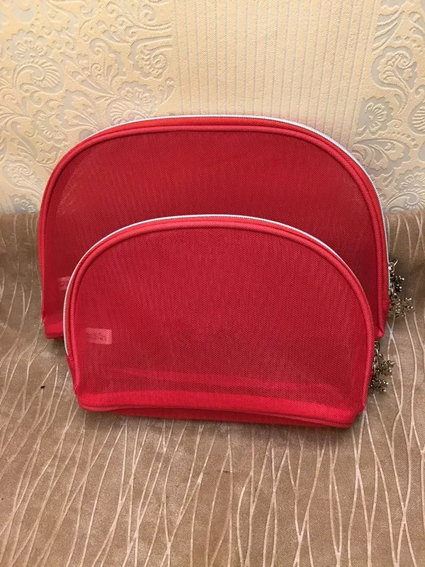 NUOVA borsa con cerniera alla moda con fiocco di neve Borsa per cosmetici di bellezza famosa in rete rossa, borsa per organizer per trucco di lusso, regalo per Natale