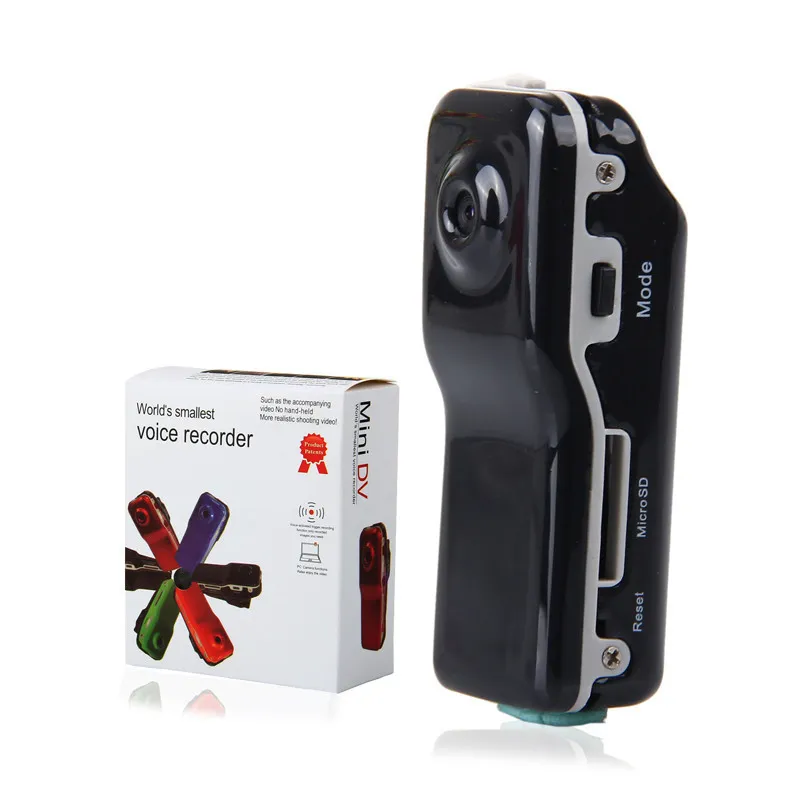 Mini DVS met Camcorder Webcam Videocamera Ondersteuning 16 GB HD Sports Video Audio Recorder met Lithium Batterij Gratis Verzending