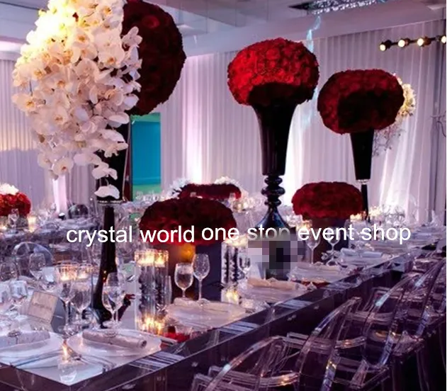 wholesale wedding centerpiece flower rose stand for wedding decoration