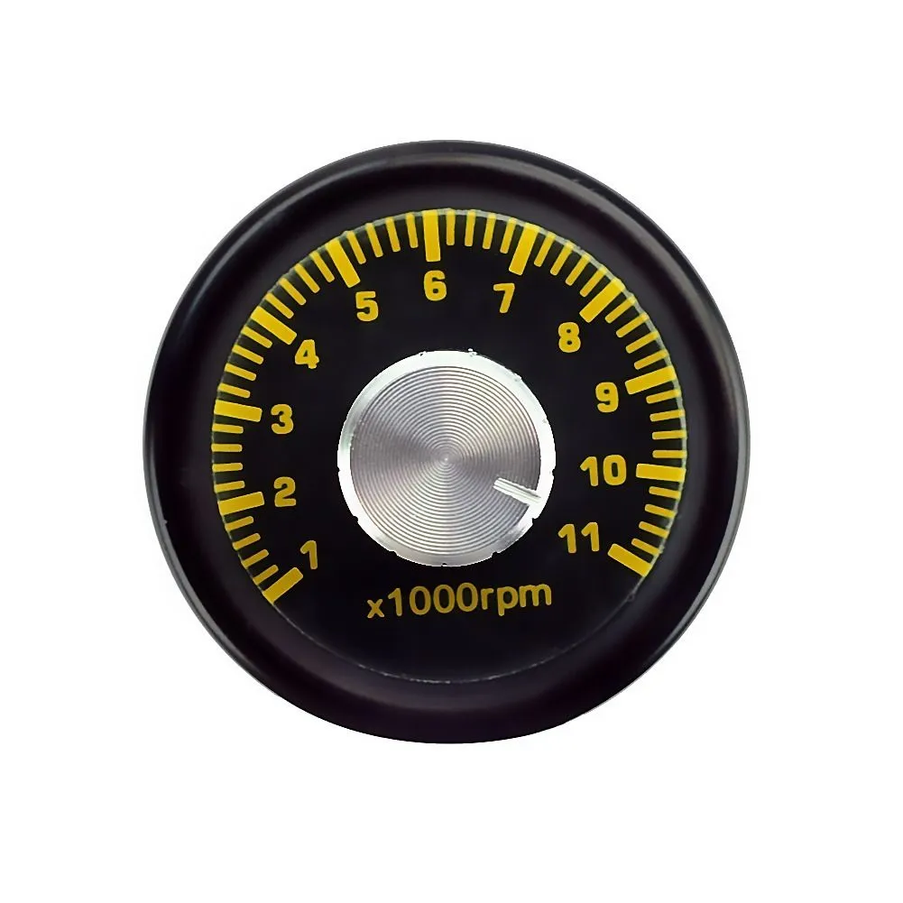 Hot Tachometer 1000-11000 RPM Justerbar Skiftlampa Tacho Gauge 12V Red LED Light Black Universal Make and Model