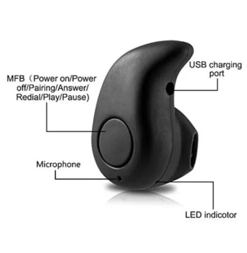 Universal Mini Wireless Bluetooth hörlurar S530 inear V41 Stealth Earphone Phone Headset med Mic Hand med Retail Box8786127