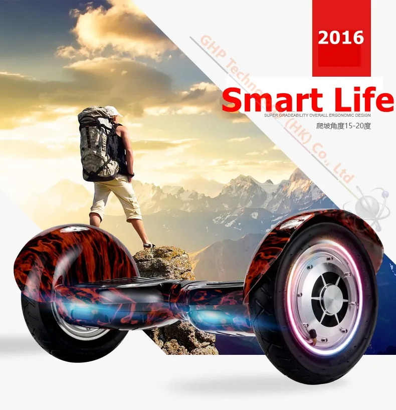 10 inch Electric Scooter Self Balancing Hoverboard Smart Balance Two 2 Wheel Standing Scooters Unicycle hover board Kids Skateboard OXboard/
