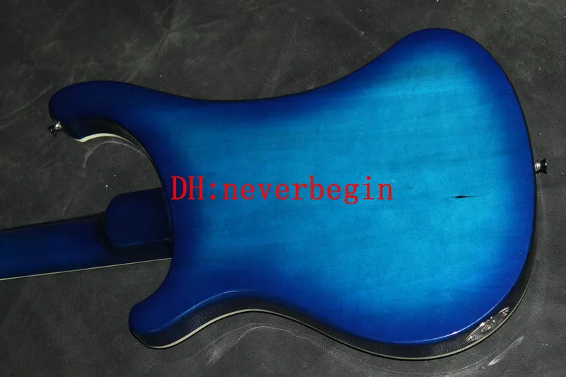 Electric Bass Guitar 4 String Bass, Blue Colors, Freedom Of Choice