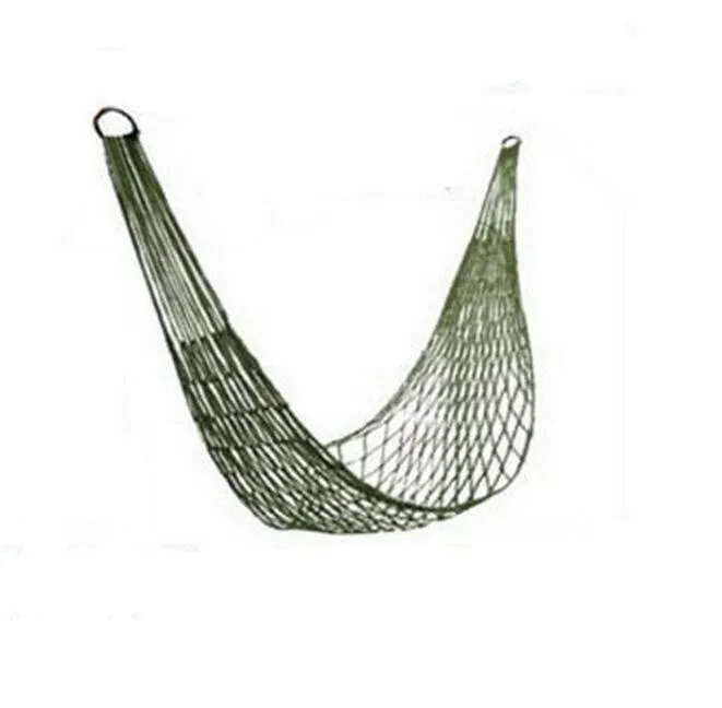 Portable Hanging Hammock Canvas Camping Hunting Hammock Kids Adult