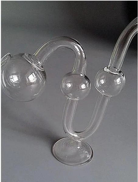 plus récent 20cm snakelike tuyaux de verre en verre bongo IL brûleurs bongs tuyaux d'eau verre narguilés tuyau avec base livraison gratuite