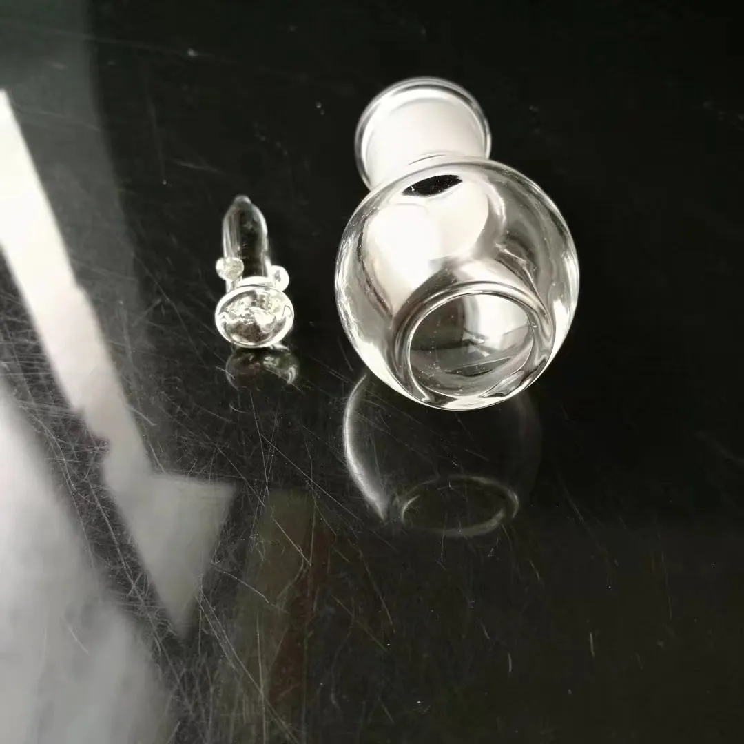Bol ￠ combustion en verre transparent Pipe de br￻leur d'huile en verre ￠ l'huile de verre de br￻leur color￩