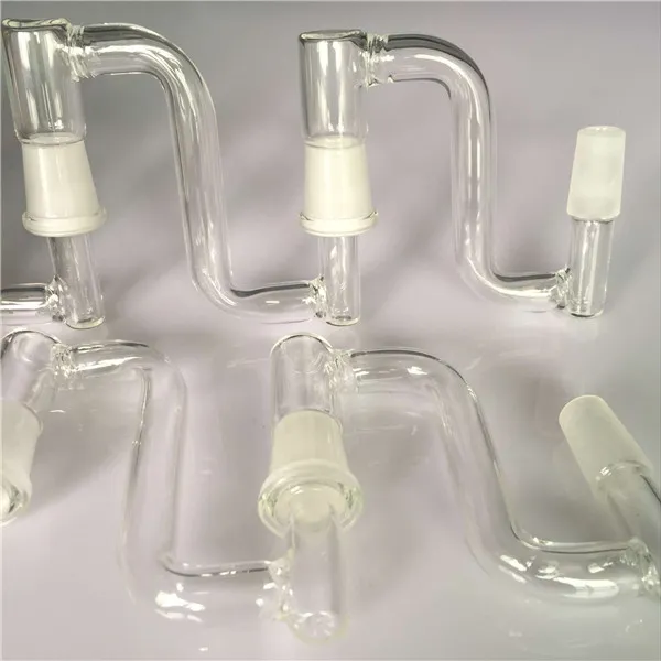 Factory Price Wholesale Glass Bong high-grade water bongs water bongs recycler glass bong Drop Down dropdown adapter