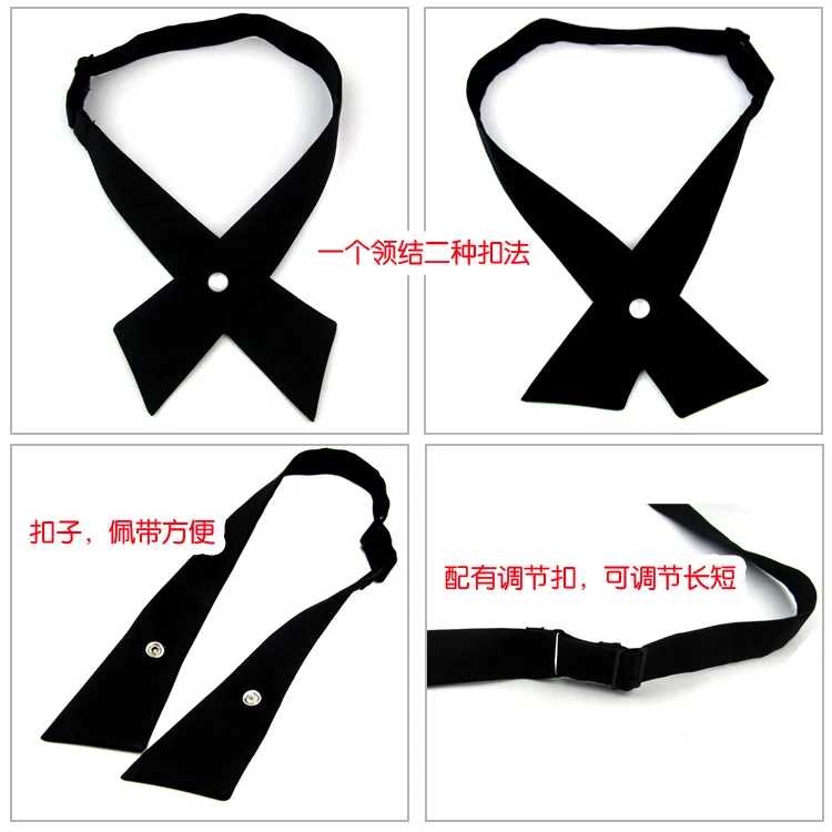 Crossover bowties Solid Color Cross bow tie for boy girl neckties Christmas Gift FedEx TNT211i