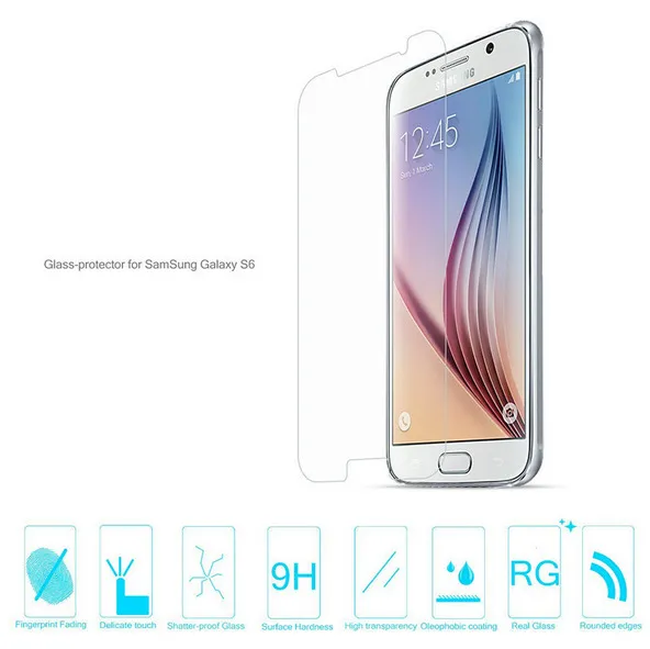 Ultra Mince 9H Premium Protecteur D'écran En Verre Trempé Pour Samsung Galaxy 2016 A3/A5/J1/J5/J3/J1mini Duos Explosion livraison gratuite