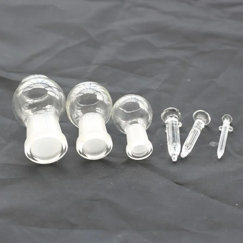 Glasskål Glaskupolspik med spik hona 10mm 14mm 18mm kupol+nagelglasskål 10mm 14mm 18mm skarv för vattenpipor bong