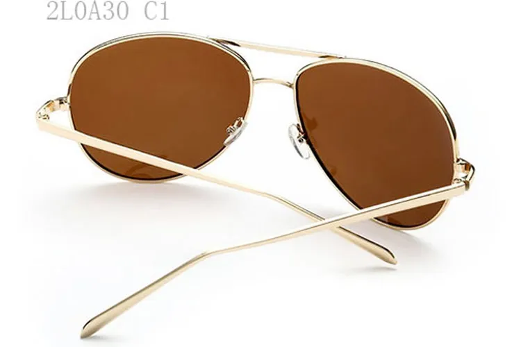 Gafas de sol para hombre Gafas de sol polarizadas Espejo de moda Gafas de sol polares Gafas de sol vintage de gran tamaño Gafas de sol de diseñador para hombre 2L0A30