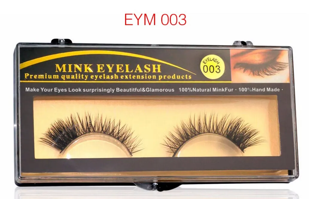 Maquiagem için Güzellik Makyaj Doğal Uzatma Eyelashes 10 Çiftleri Doğal İyi Kalın Vizon Yanlış Eyelashes