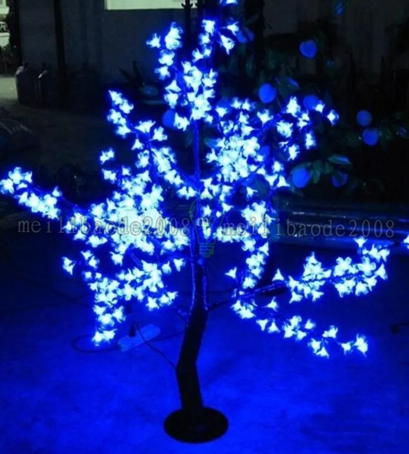 2017 YENI Güzel LED Kiraz Çiçeği Yılbaşı Ağacı Aydınlatma P65 Su Geçirmez Bahçe Peyzaj Dekorasyon Lambası Düğün Noel Için MY