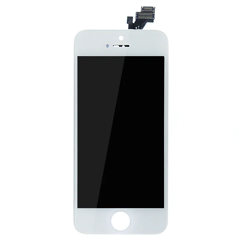 White LCD Display+Touch Screen Digitizer Assembly Replacement for iPhone 5S New